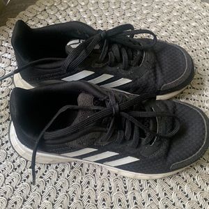 Toddler boys Adidas sneakers, size 11.5. Used but great condition!